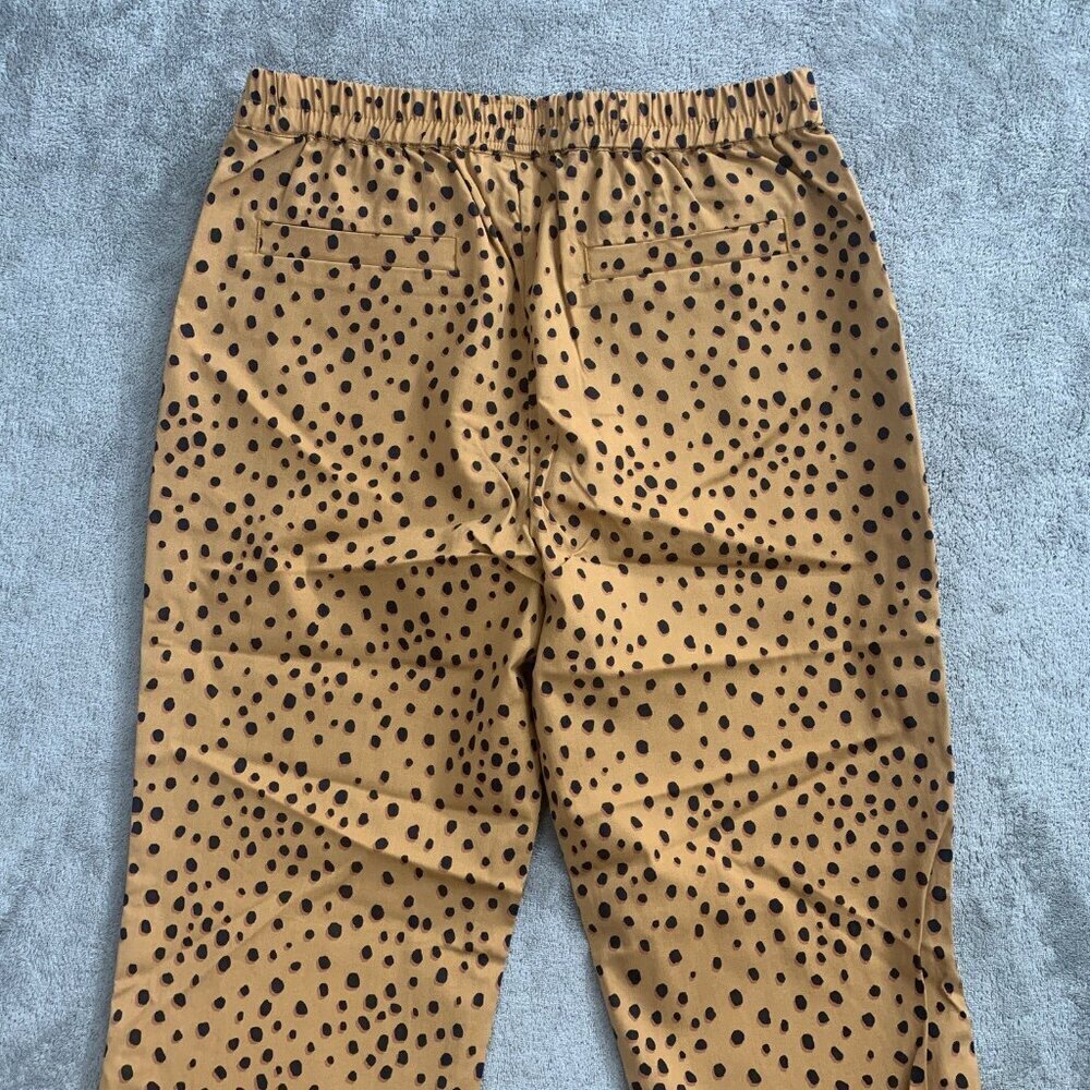 Marine Layer Allison Pants Womens Size XS Cheetah Print Casual Elastic Waist - Picture 13 of 13
